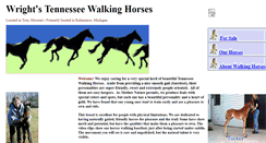 Desktop Screenshot of horses.wrighteski.com